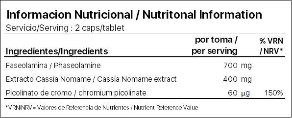 Absolut Blocker_Info Nutricional